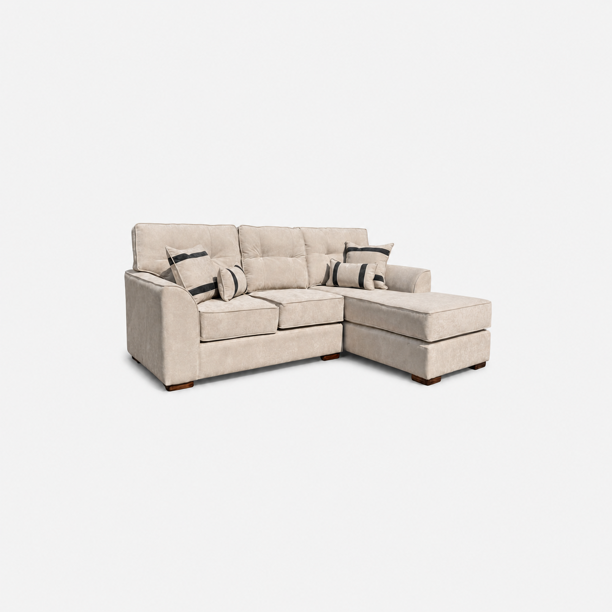 Seccional Monik Derecho - Tela Lino Finesse Beige
