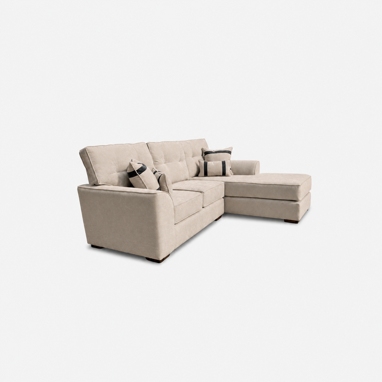 Seccional Monik Derecho - Tela Lino Finesse Beige