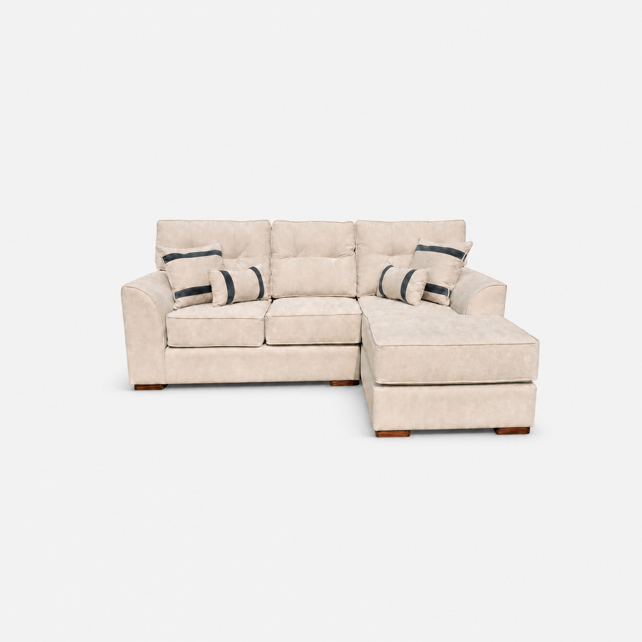 Seccional Monik Derecho - Tela Lino Finesse Beige